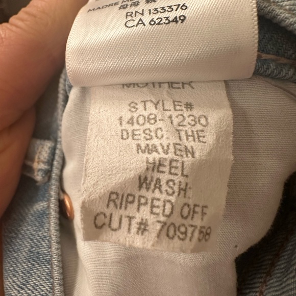 New with tags Mother Superior Maven Jeans - Picture 2 of 9
